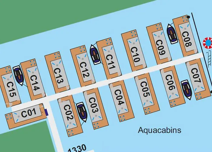 Hotel na wodzie Aqualiving Aalsmeer